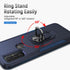 Rugged Protective Case for Moto G Power 2022 & G Pure, Military Grade with Kickstand, Magnetic Ring, Navy