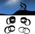 Telescope Extension Tube Set - 8 PCS M48X0.75 Length Extension Tube Kit for Astronomical Photography