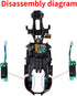 Mouse Button Board Replacement with D2FC-F-7N Micro Switch for G900 G903 Mouse