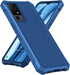 Ailiber TCL 40 XE Phone Case with Screen Protector, 2 Layer Structure Protection, Blue