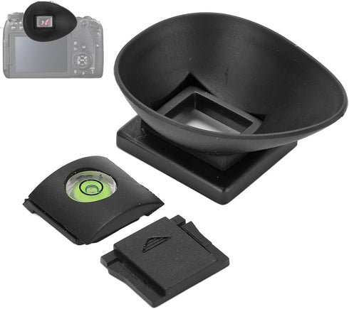 Eyecup,22mm 5D2/5D/6D/40D/50D/60D/60Da/70D Hilitand Camera Viewfinder Rubber Viewfinder Eyecup with Top Cold Shoe Cover