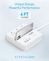 Syantek 3 3 15A/1875W 4ft Remote Control Power Strip with RF Controlled Outlets Surge Protector Power Strip with USB