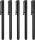 MECCANIXITY 5pcs Universal Stylus Pens for Touch Screens, High Sensitivity for All Capacitive Devices, Black