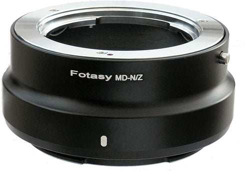 Fotasy Minolta MD MC SR Lens to Nikkor Z Mount Adapter, MD to Z Adapter, fits Minolta MD MC Rokkor Lens, Compatible with Nikon Z Mount Mirrorless Camera Z 30 Z 50 Z 5 Z 6 Z 7 Z 6II Z 7II z fc Z 9