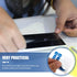 200pcs Glass Dusting Stickers for Phone Removal, Laptop Computer Guide Touch Blue Cell Duster
