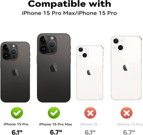 9H for Pro/Pro Max Camera Lens Protector, Hardness Tempered Glass Camera Screen Protector, Strong Adsorption Individual