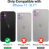 Antsturdy 2 1 11 Compatible with Magsafe Magnetic in Detachable iPhone Wallet Case with Credit Card Holder Slots,PU