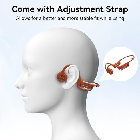 Headphones-IP68 Swimming MP3 32GB 8 5.3 Bone Conduction Headphones,Bone Conduction Earbuds with Mode Memory Up to Hours