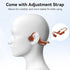 Headphones-IP68 Swimming MP3 32GB 8 5.3 Bone Conduction Headphones,Bone Conduction Earbuds with Mode Memory Up to Hours