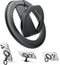 tounee Double-Sided Magnetic Phone Ring Holder Compatible with MagSafe, N52 Strong Magnet Grip