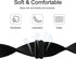 2 Pack Stretchy Nylon Watch Bands, Compatible with Woneligo/Fitpolo Smart Watch IDW13, Soft Elastic Straps for Men Women