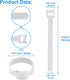 60 6 Inches California JOS PCS Reusable Cable Ties, Wire Ties, Cord Organizer, Cable Organizer, Adjustable Cable