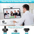 ZIQIAN 1080p 110 2,Video Webcam HD ,Live Streaming HD Camera with Stereo Microphone, PC Desktop or Laptop USB Webcam