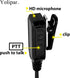 Earpiece Surveillance Kit Compatible with BaoFeng, BTECH, Kenwood Walkie Talkie with PTT Mic Headset