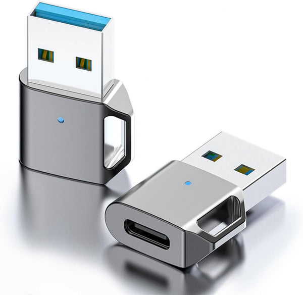 HATMINI USB to USB C Adapter USB 3.1 A to C Adapter Fast