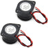 Fielect 5Pcs Alarm Buzzer DC12V 90dB Active Electronic Buzzer, Continuous Sound Beep Speaker