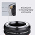 K&F Concept M42-M4/3 IV Lens Mount Adapter - Manual Focus Compatible with M42 Lens and Micro Four Thirds Camera