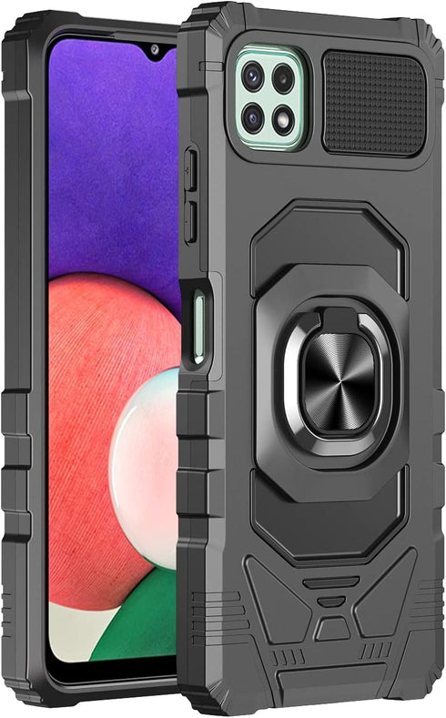Ailiber Case for Boost Celero 5G, Wingtech Celero 5G with Screen Protector, Ring Kickstand Heavy Duty Shockproof Cover