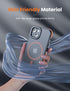 Tigowos iPhone 15 Case, Bumper Orange, Matte Skin Feeling, 10FT Drop Resistant, Fits MagSafe