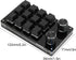 12 Key Mini Keyboard, One Handed Mechanical Gaming Keyboard, Multifunctional Shortcut Programmable Macro Keyboard