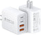 40W USB C Charger Cube, 2-Pack Wall Plug Fast Charging Block, Multiport Power Adapter for iPhone 15/14/13/12/11