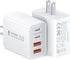 40W USB C Charger Cube, 2-Pack Wall Plug Fast Charging Block, Multiport Power Adapter for iPhone 15/14/13/12/11