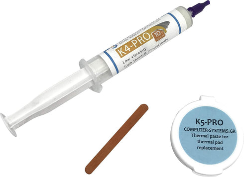 K5 PRO 20g & K4 PRO 10g Thermal Paste and Putty Pad Replacement Set for Apple iMac, Asus ROG, Acer Nitro