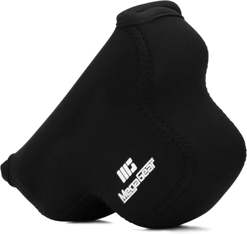 MegaGear MG1753 Ultra Light Neoprene Camera Case Compatible with Canon EOS M6 Mark II (15-45mm) - Black