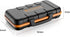 K&F Concept Camera Battery SD Card Holder for 4 SD Cards, 2 Camera Batteries, Water-Resistant Anti-Shock Case, Small SD