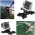 Kitesurfing Kite Line Mount, Adaptive Kiteboarding Line Holder Adapter for GoPro Hero 4-11 Black Silver Session,