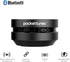 Bluetooth Speaker, Bone Conduction Portable Wireless Speaker with Louder Volume, Crystal Clear Sound, Rich Bass, Mini Music Player for Home, Outdoor, Party Pack of 2 (Black)