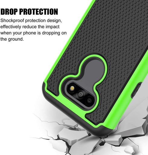 Shockproof Phone Case Cover for LG Aristo 5 / LG Aristo 5+ / LG Fortune 3 / LG Risio 4 / LG Phoenix 5