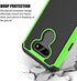 Shockproof Phone Case Cover for LG Aristo 5 / LG Aristo 5+ / LG Fortune 3 / LG Risio 4 / LG Phoenix 5