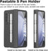 for Samsung Galaxy Z Fold 5 S Pen & Holder, Slim Lightweight PC Z Fold 5 S Pen Holder with High Sensitive Silicone Tip