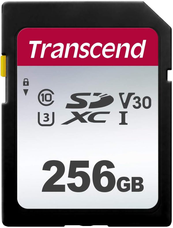 Transcend TS256GSDC300S-E 256GB SDXC UHS-I U3 Memory Card