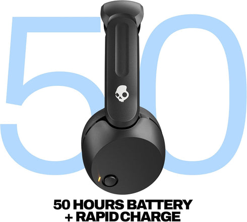 180 50 Skullcandy Icon Wireless On-Ear Bluetooth Headphones, Up to Hours Battery, Lightweight and Travel Ready, Secure