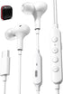 USB C Headphones Wired Earbuds with Microphone, HiFi Stereo Deep Bass Noise Cancelling for Live Singing