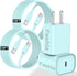 USB C Charger for iPhone 15, 10 FT Fast Charging Cable with USB C to C, iPad Pro Fast Charger Block for iPhone 15