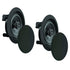 Pyle PDIC61RDBK In-Wall/In-Ceiling Dual 6.5-Inch Speaker System, 2-Way, Flush Mount, Black (Pair)