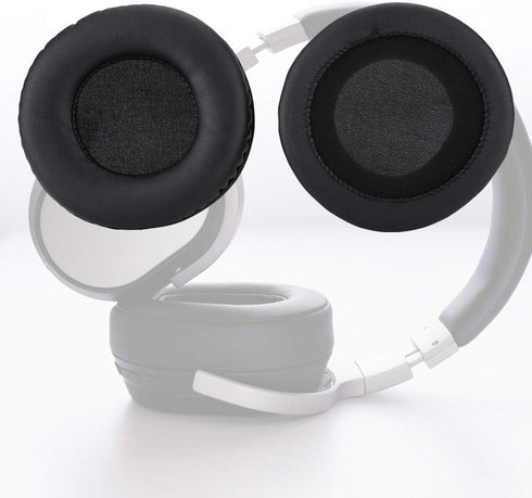 V BESTLIFE 1 Pair Universal 100mm Headphone Pad Replacement, Soft Foam Cushion Noise Reduction Cover, Black