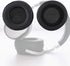 V BESTLIFE 1 Pair Universal 100mm Headphone Pad Replacement, Soft Foam Cushion Noise Reduction Cover, Black