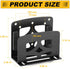 GZQIUYI PS4, Adjustable Small Device Holder, Wall Mount or VESA Mount Streaming Media Player Stand for WII, Switch