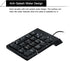 cimetech 18 Wired Number Keypad, Key USB Numeric Pad Keyboard for Laptop PC Computer Desktop Surface Pro Notebook