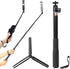 Leenconghui 37inch Selfie Stick Gimbal Extension Pole+Tripod Mount Kit fit for DJI Osmo
