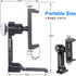 Metal Phone Tripod Mount Adapter, Phone Holder Stand with Arca Swiss and 1/4" Screw Mount, 360 Degree Rotate
