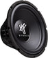 Hifonics HFX12D4 12 Inch 4 Ohm DVC Subwoofer