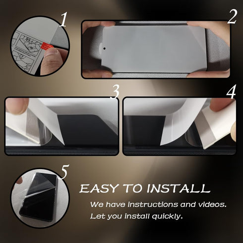 BIGFACE 6 in 1 Screen Protector for Samsung Galaxy Z Flip 5: 2 EPU Films, 2 Tempered Glass Back, 2 Camera Lens