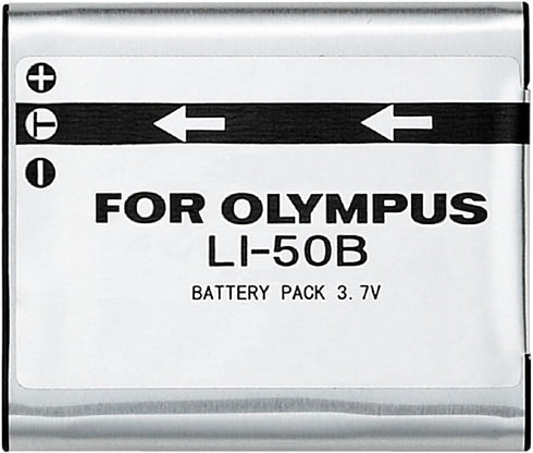 Ultrapro LI-50B High-Capacity Replacement Battery with Rapid Dual Charger for Select Olympus Cameras Bundle Includes: