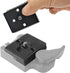 2 Pack Quick Release Plate for Manfrotto 200PL-14 QR Cameras Tripod, 1/4" and 3/8" Screws