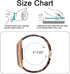 Resin Band Compatible with Fitbit Charge 4, Charge 3/3 SE, Women Men Rose Gold Buckle Wristband Strap